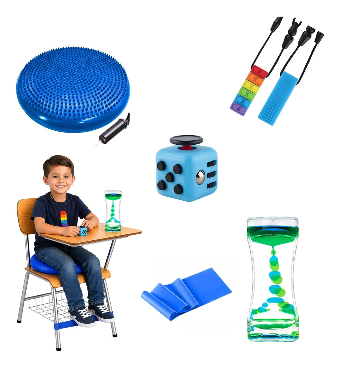 Kit De Juguetes Sensoriales Antiest Niños Y Adultos, Escuela