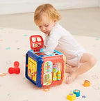 Cubo Didáctico De Actividades 6 En 1, Juguete Sensorial Gav