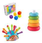 Pack Juguetes Estimulacion Bebe, Motricidad Sensorial Gav