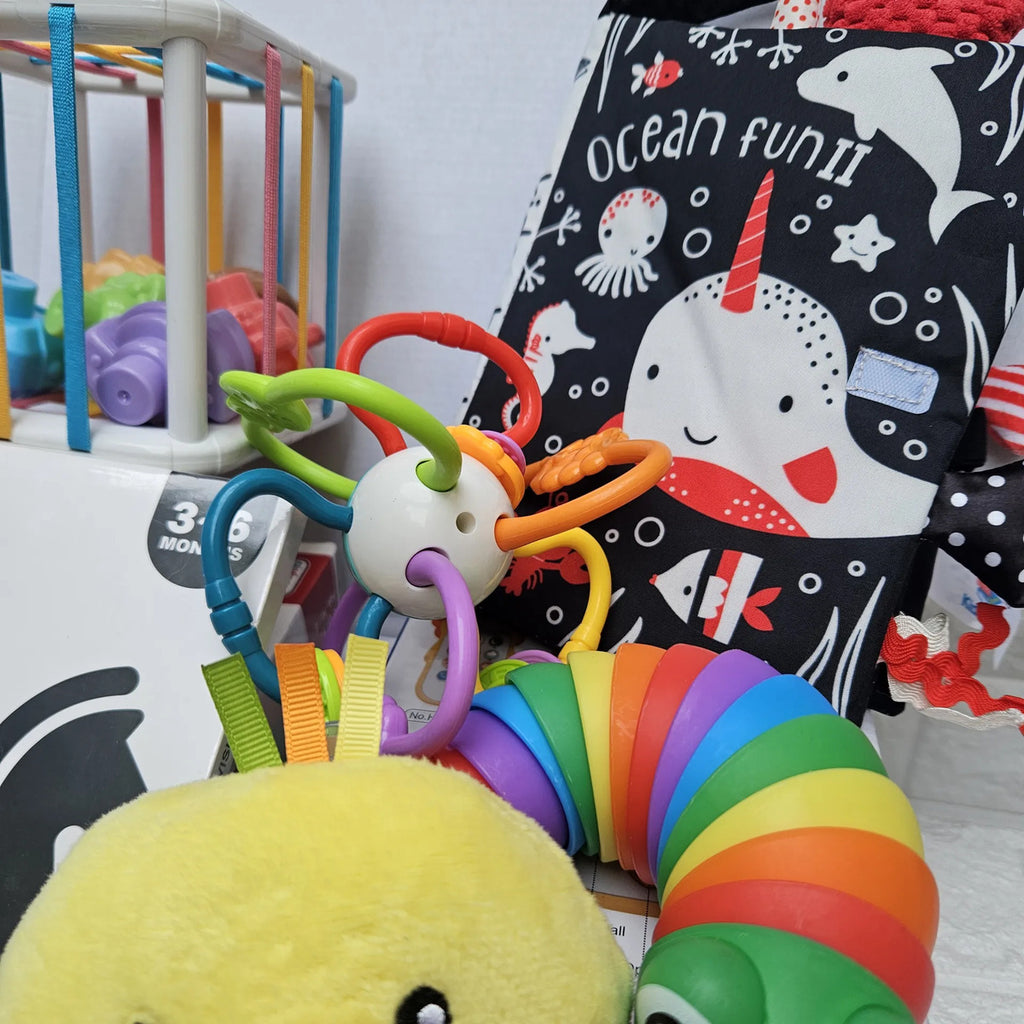 Box Juguetes Estimulación Sensorial Bebés 0-12m Gav