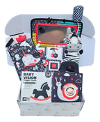 Box De Estimulación Sensorial Bebés 0-6m, Blanco Y Negro