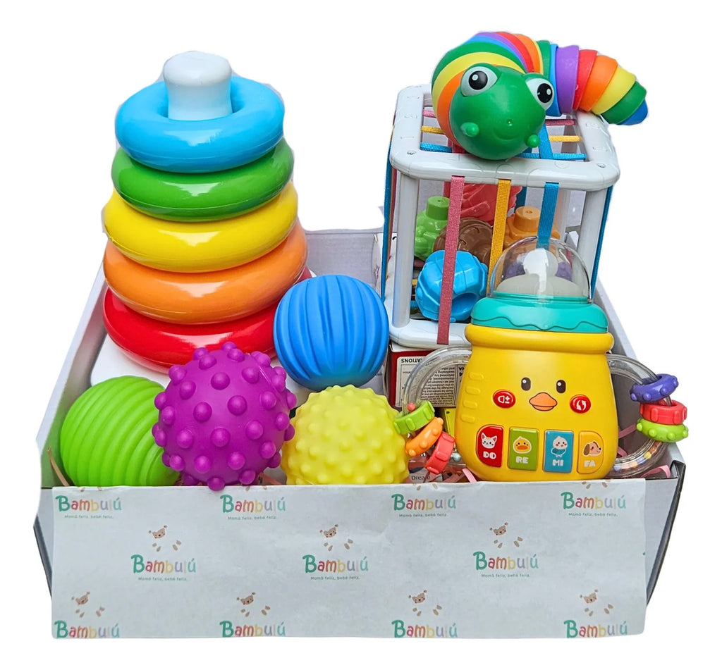 Box Juguetes Estimulación Para Bebé, Juguetes Sensoriales