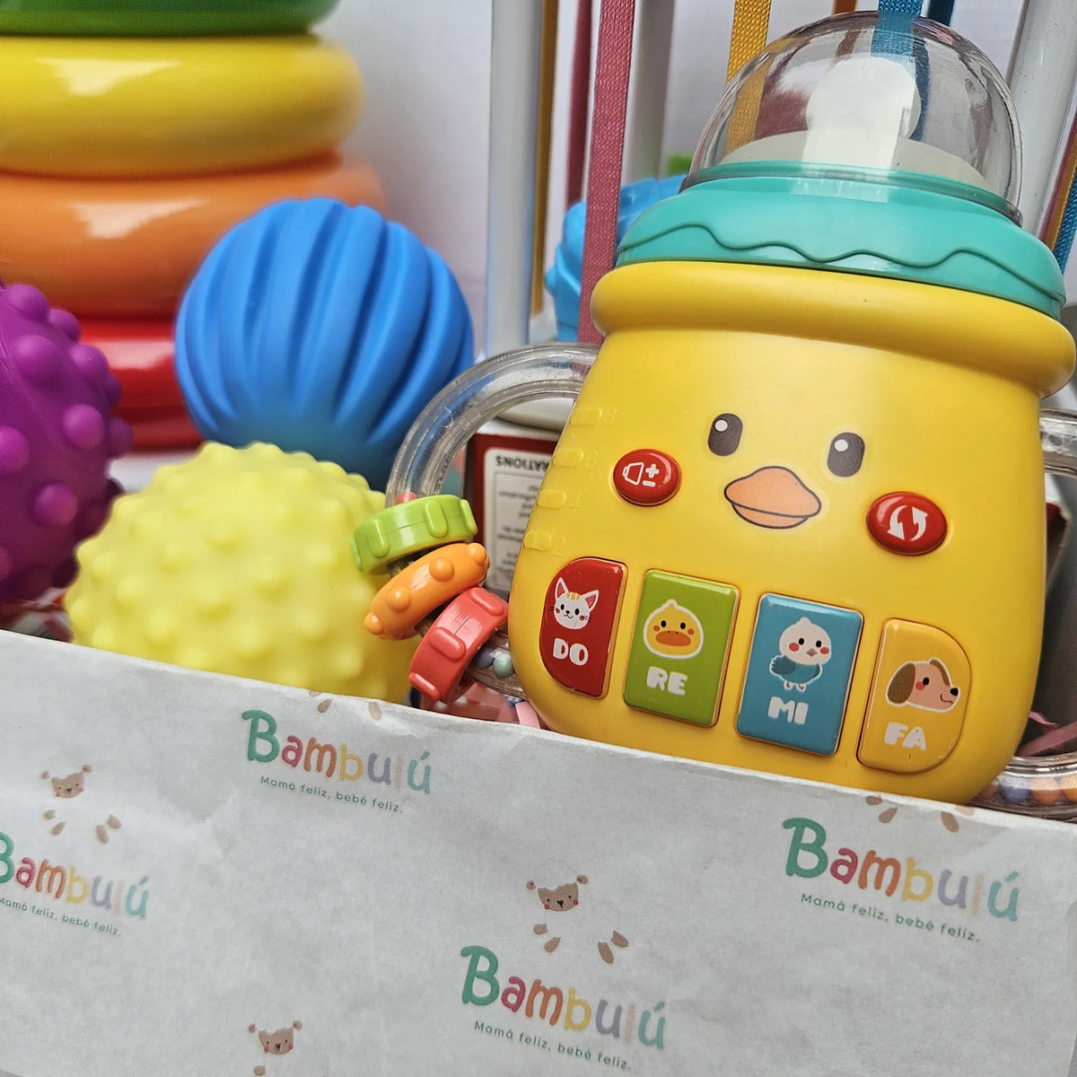 Box Juguetes Estimulación Para Bebé, Juguetes Sensoriales