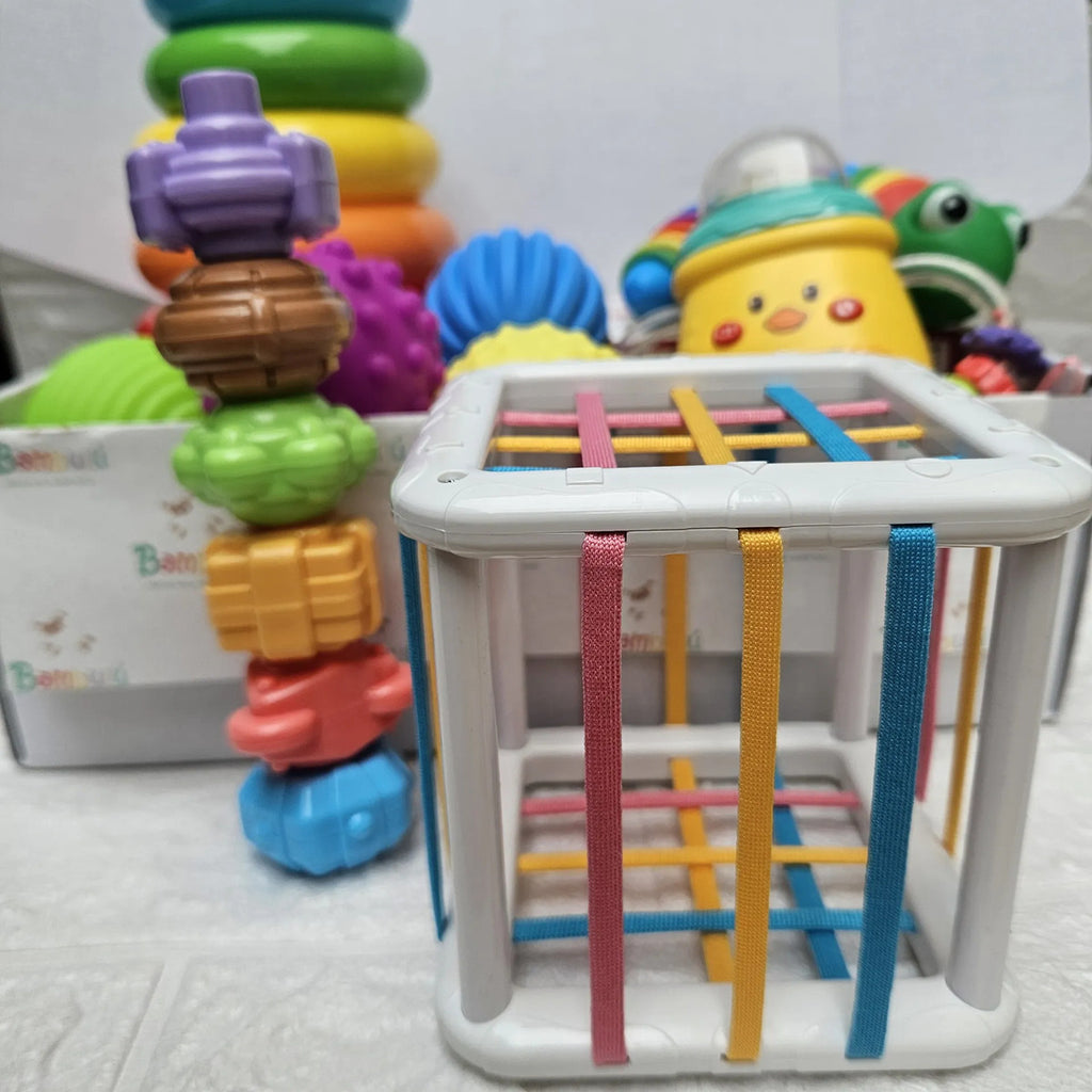 Box Juguetes Estimulación Para Bebé, Juguetes Sensoriales