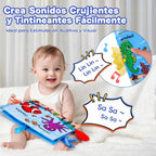 Libro Sensorial De Tela Para Bebé Diferentes Texturas Gav