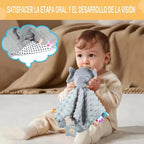 Tuto De Apego Elefante, Peluche Tela Suave Sensorial Bebe