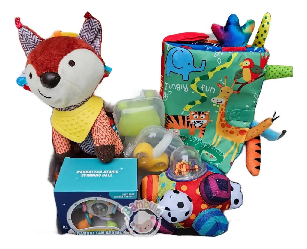 Kit De Juguetes Sensoriales Bebé Regalo Baby Shower