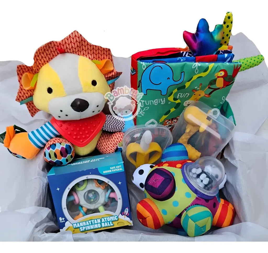 Kit De Juguetes Sensoriales Bebé Regalo Baby Shower