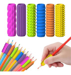 Set De Gomas Sensoriales Agarre Para Lápiz Niños Tea Autismo