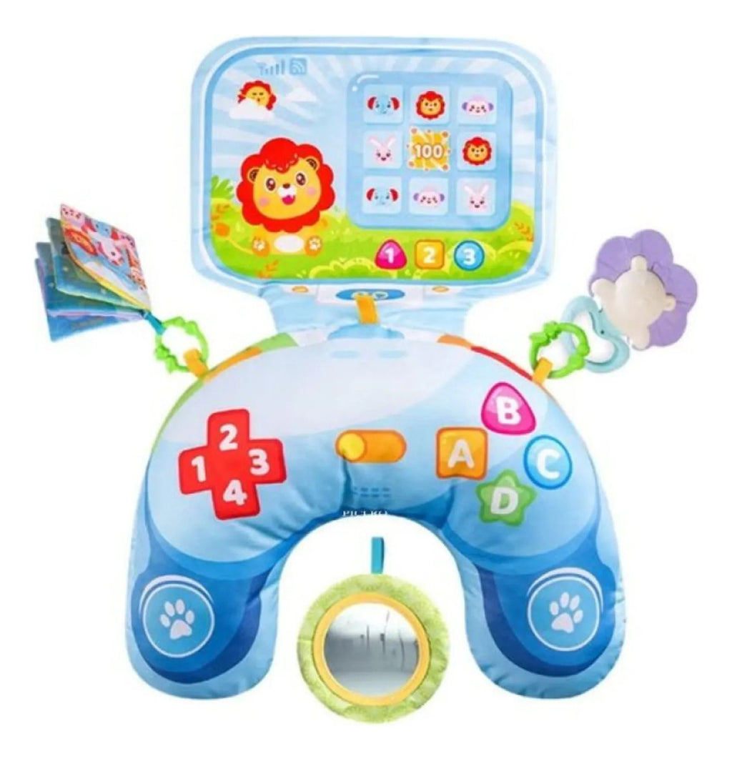 Cojin Sensorial Tummy Time, Almohada Bebe Boca Abajo