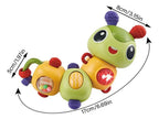 Sonajero Oruga Bebe Con Luz Y Musica Estimulación Sensorial