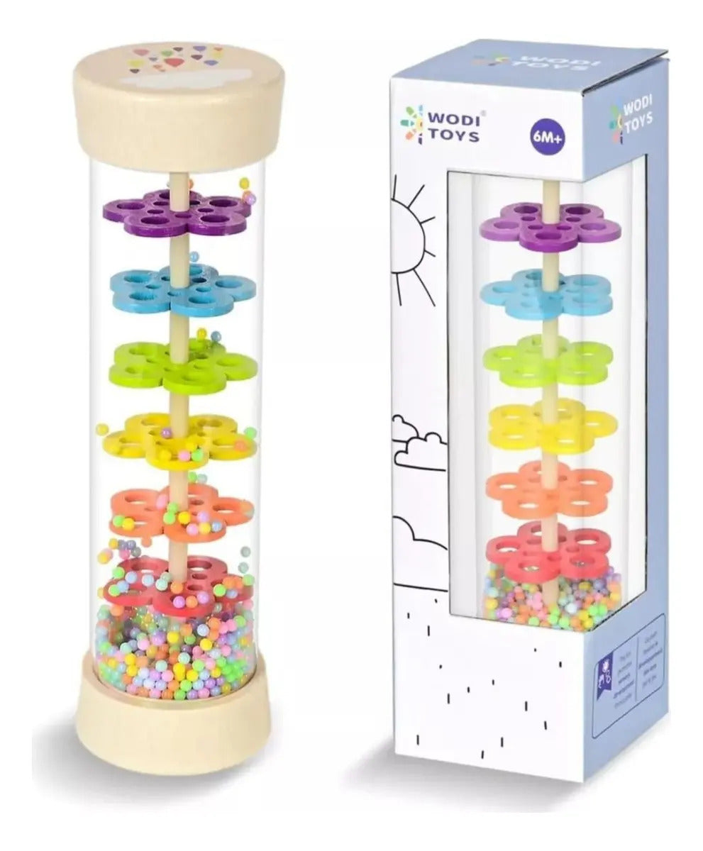 Torre Sensorial Sonidos De Lluvia, Calma, Para Niños Y Bebés