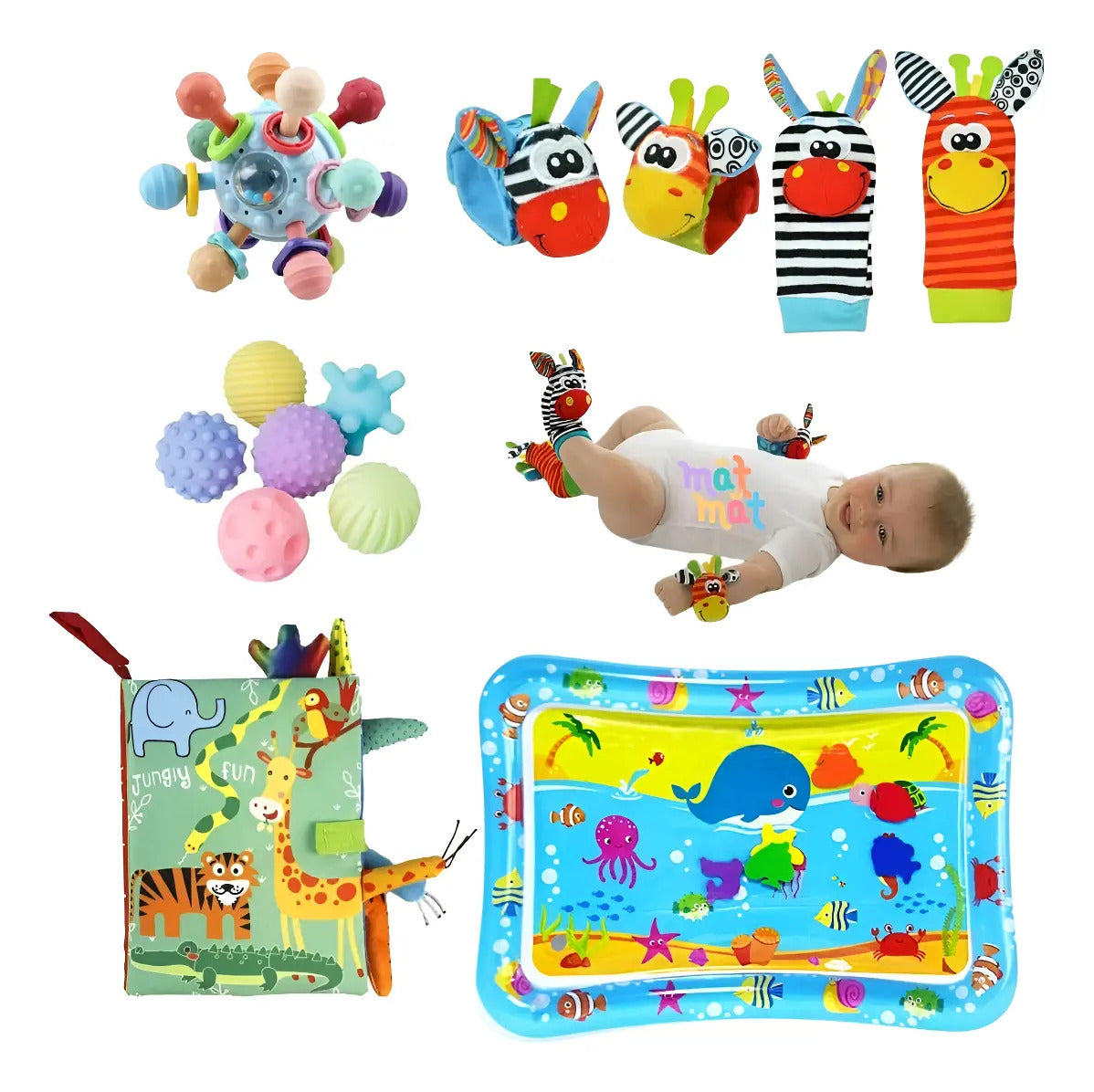 Juegos Sensoriales Para Bebé - Estimulación Temprana