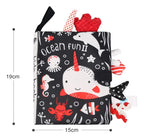 Libro Sensorial Bebes Estimulación Blanco Y Negro Rn Gav Imp