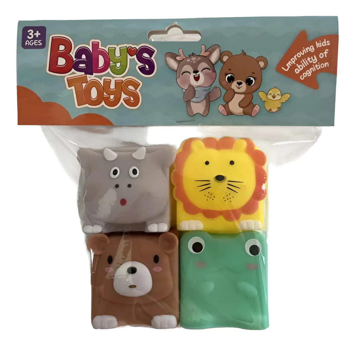 Cubos Didácticos De Silicona Sensorial Bebes Gav Import