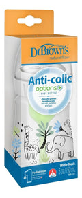 Mamadera Boca Ancha 150ml Dr. Brown's Con Diseños Animales