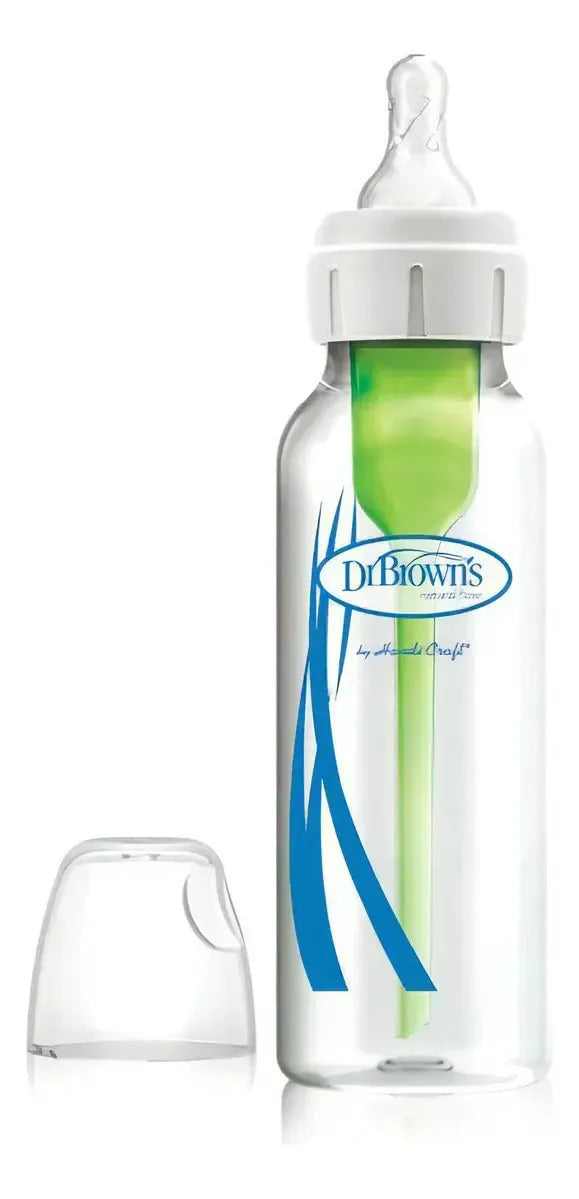 Mamadera Anticólicos Vidrio Dr. Brown's 250ml Transparente