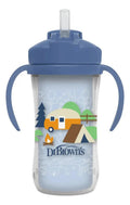 Vaso Termico Con Bombilla 12m+ Dr. Brown's 300ml Azul