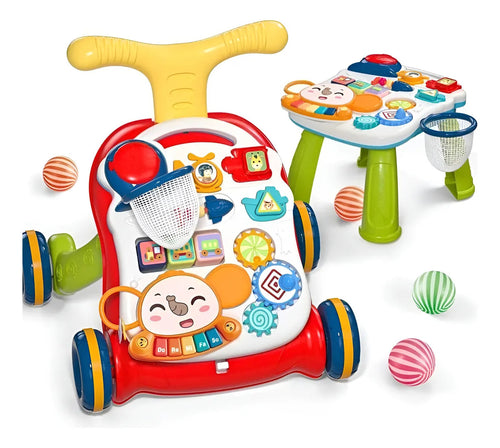 Andador Para Bebes, Corre Pasillo Caminadora Con Mesa