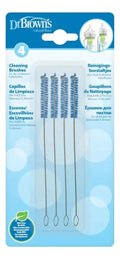 4 Cepillos Limpia Mamaderas Dr Brown's 4 Piezas Acero
