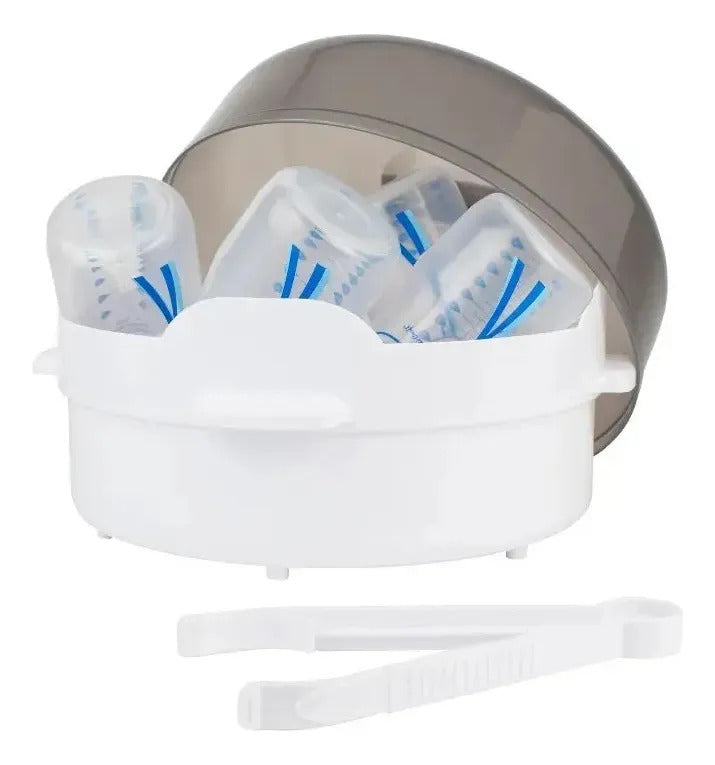Esterilizador A Vapor Microondas Dr. Brown's 4 Mamaderas