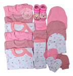 Pack Ajuar Bebe 100% Algodon 16 Piezas, Baby Shower