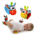 Kit Calcetines Y Brazaletes Estimulante Sonajero Bebes