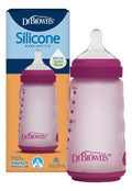Mamadera Anticólico Silicona Boca Ancha Dr. Brown's 270ml