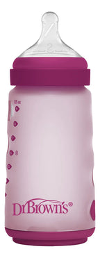 Mamadera Anticólico Silicona Boca Ancha Dr. Brown's 270ml
