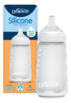 Mamadera Anticólico Silicona Boca Ancha Dr. Brown's 270ml