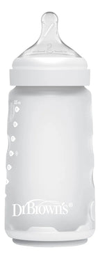 Mamadera Anticólico Silicona Boca Ancha Dr. Brown's 270ml