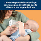 Mamadera Anticólico Silicona Boca Ancha Dr. Brown's 270ml