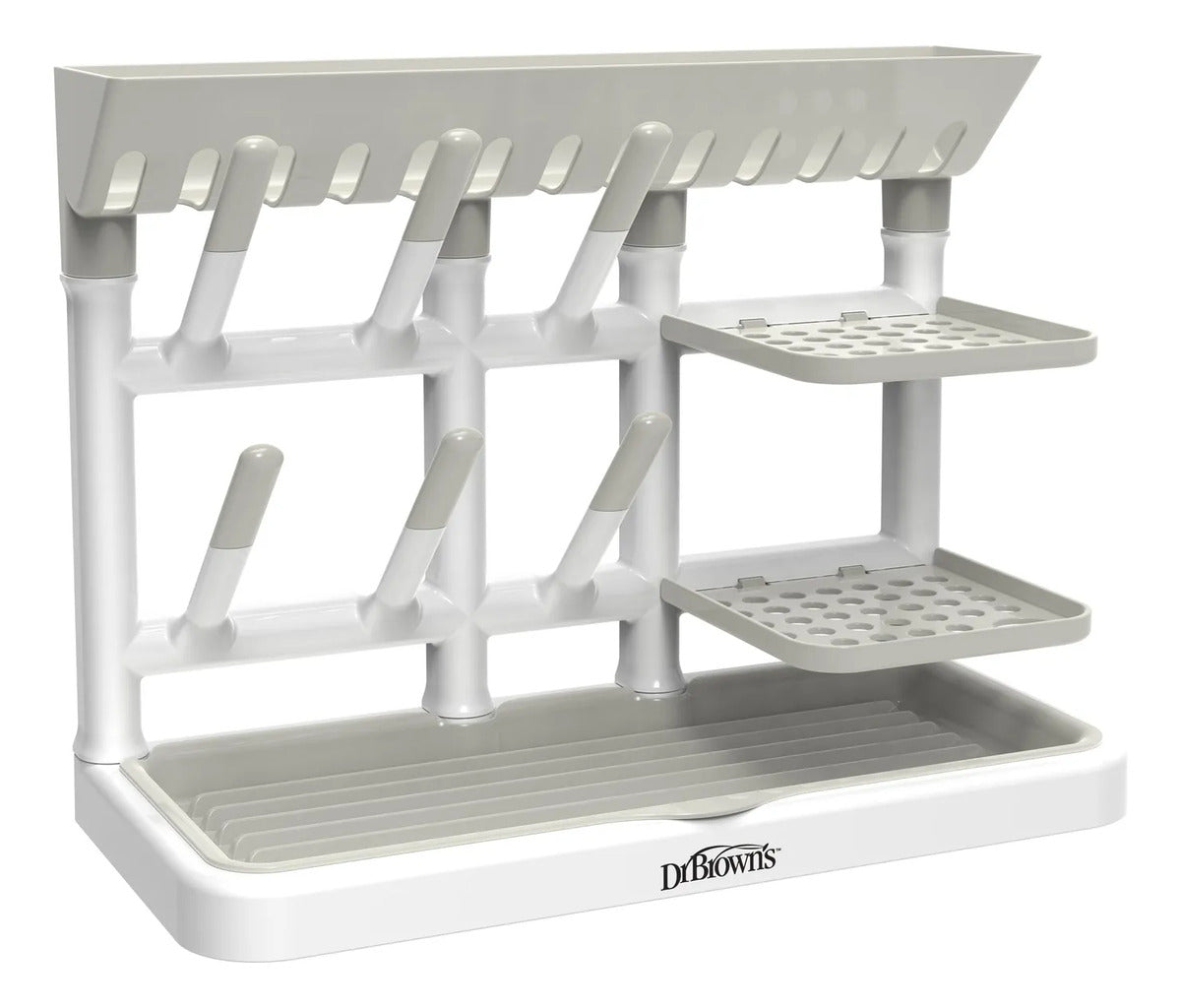 Escurridor Rack Universal Para Mamaderas Dr. Brown's Gris