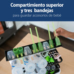 Escurridor Rack Universal Para Mamaderas Dr. Brown's Gris