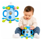 Juguete Mordedor Sonajero Mamadera Sensorial Para Bebés
