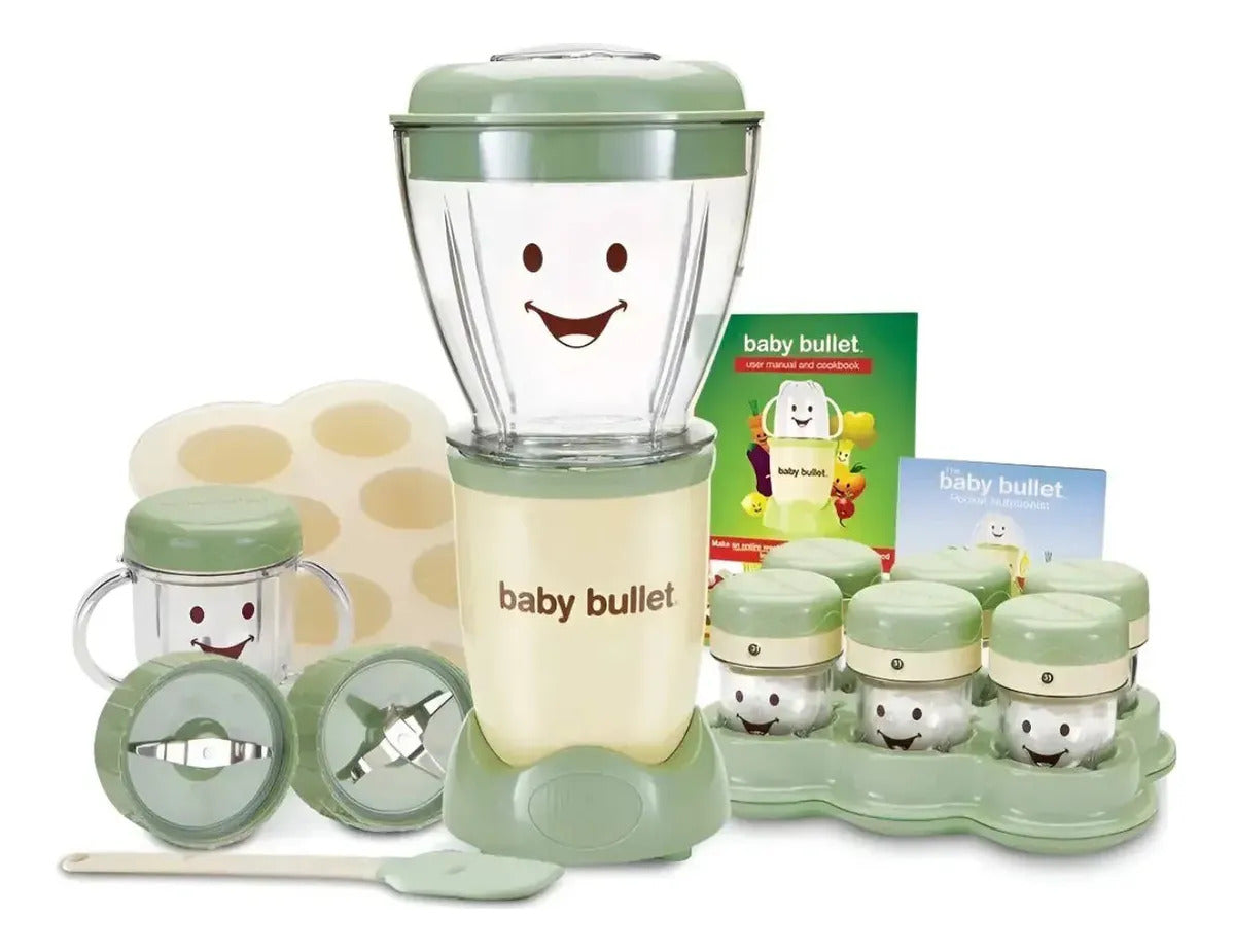 Set Procesador De Alimentos Para Papillas 20 Pzs Para Bebe