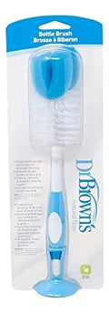 Cepillo Para Biberón Dr Brown's Azul Libre Bpa Cerdas Nailon