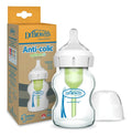 Mamadera De Vidrio Dr. Brown's Options+ Boca Ancha 150ml