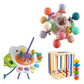 Pack 3 Juguetes Estimulación Temprana Juguete Sensorial Bebe