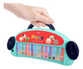 Piano Musical Gav Azul 14 Teclas Sonidos Animales Bebés