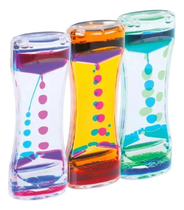 Kit 3 Reloj Sensorial Relajante Y Pedagógico Autismo Tdah