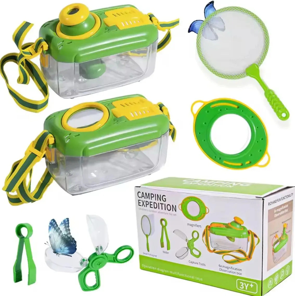Kit Juguete Observador Y Exploracion De Insectos Para Niños
