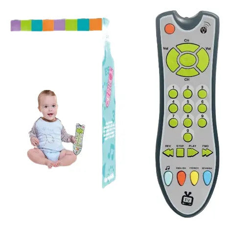 Control Remoto Televisor De Juguete Sonidos Y Luces Niños