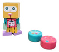 Juguete Madera Bloques Rompecabeza Robot Para Niños