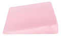 Cojín tipo cuña rosa, vista lateral
