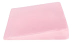 Cojín tipo cuña rosa, vista lateral