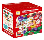 Caja del set de frutas y verduras de juguete de 50 piezas ALI-0582