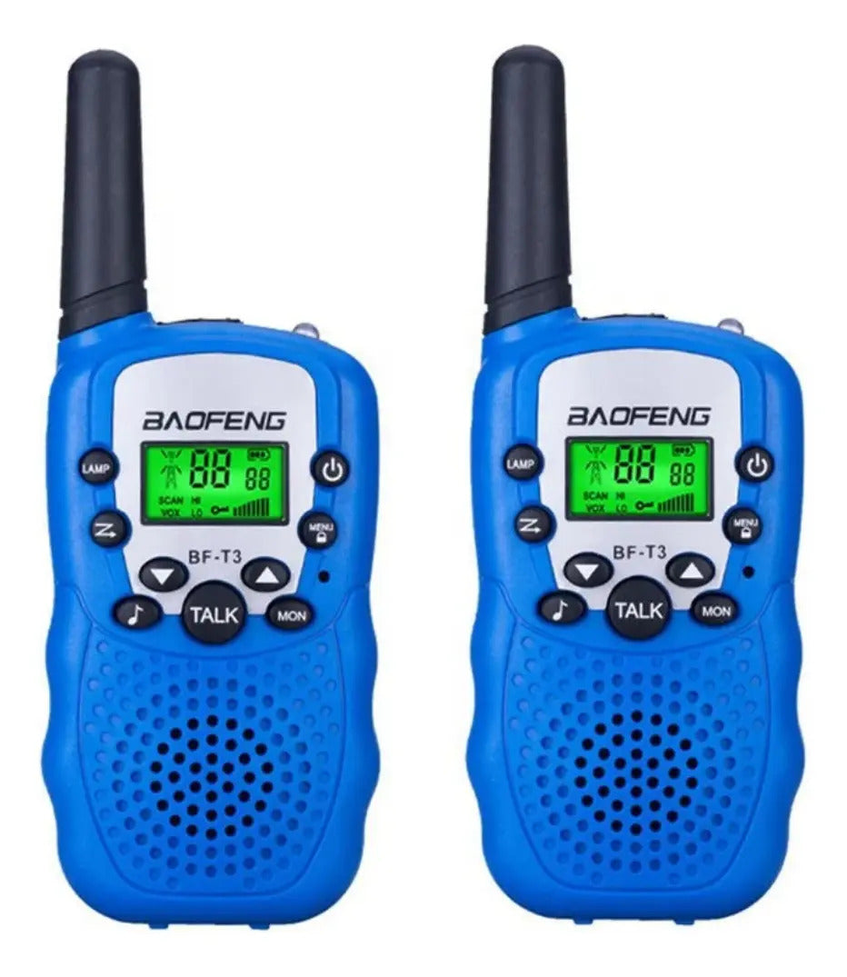 Walkie talkie infantil, presentación azul de la publicación MLC1821090573