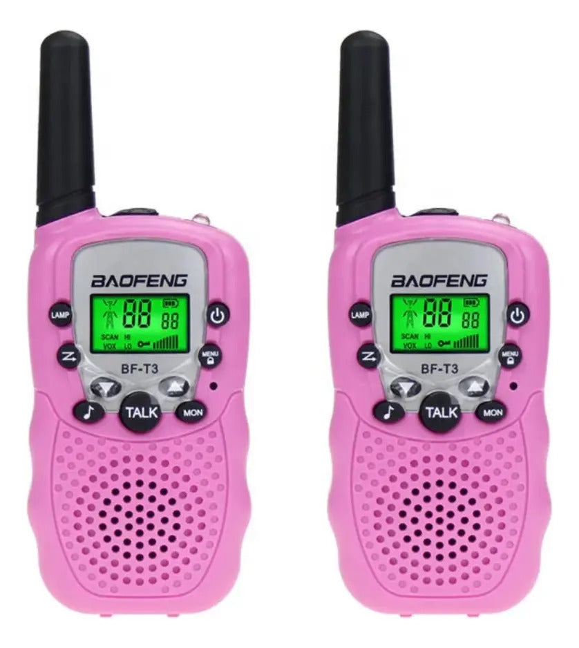 Walkie talkie infantil, presentación rosa de la publicación MLC1821090573