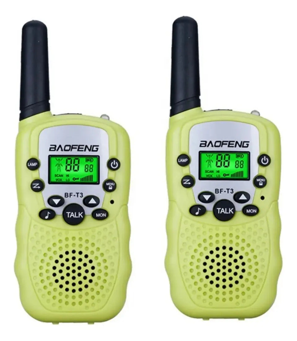 Walkie talkie infantil, presentación verde de la publicación MLC1821090573